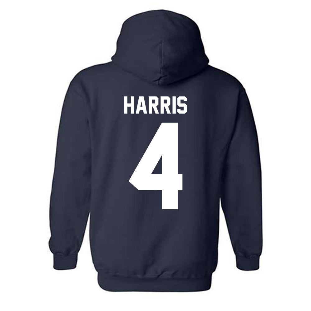 Penn State - NCAA Football : A.J. Harris - Vintage Shersey Hooded Sweatshirt-1