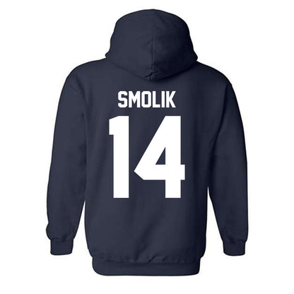 Penn State - NCAA Football : Jaxon Smolik - Vintage Shersey Hooded Sweatshirt-1