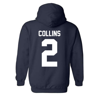 Penn State - NCAA Football : Audavion Collins - Vintage Shersey Hooded Sweatshirt-1
