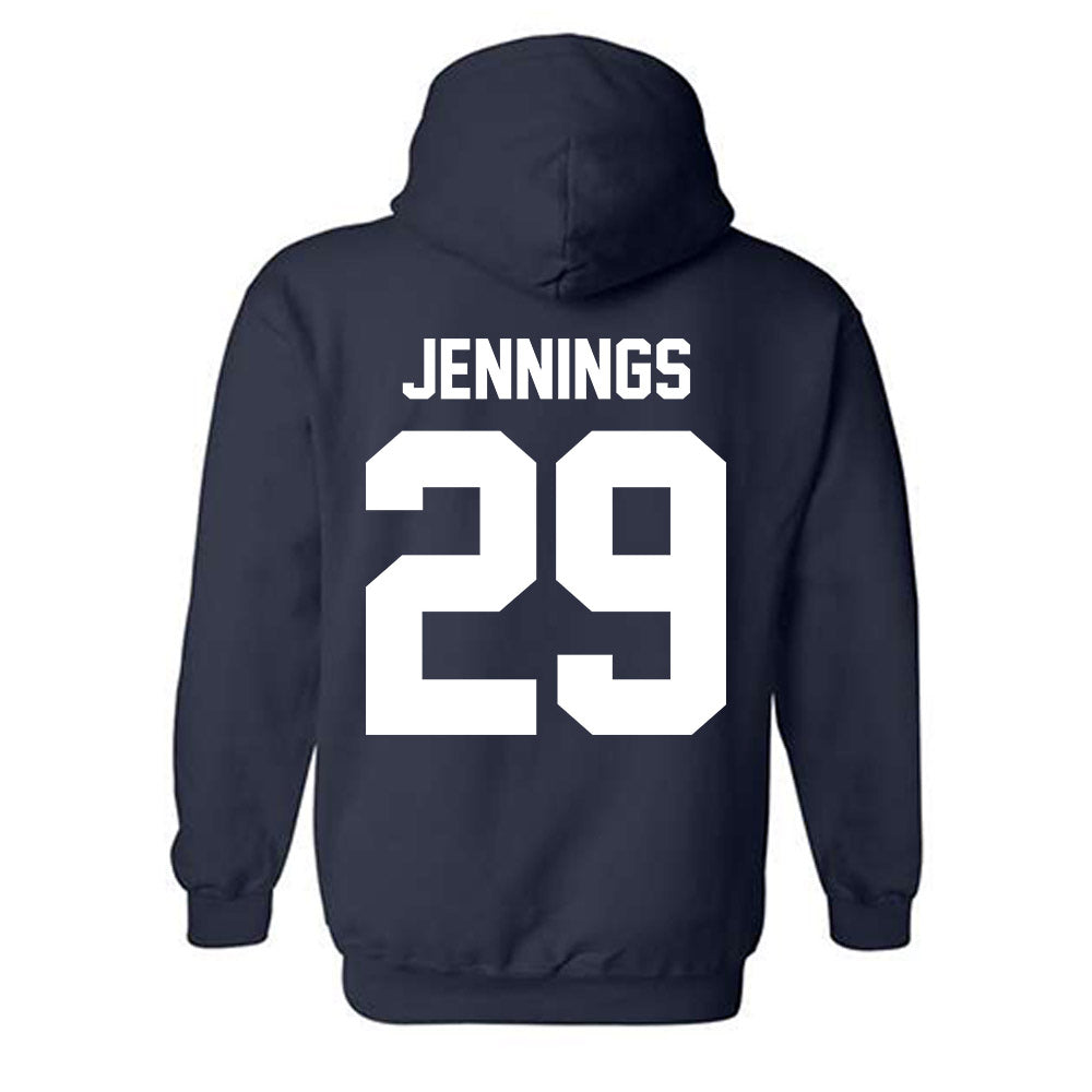 Penn State - NCAA Football : Daniel Jennings - Vintage Shersey Hooded Sweatshirt-1