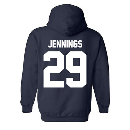 Penn State - NCAA Football : Daniel Jennings - Vintage Shersey Hooded Sweatshirt-1