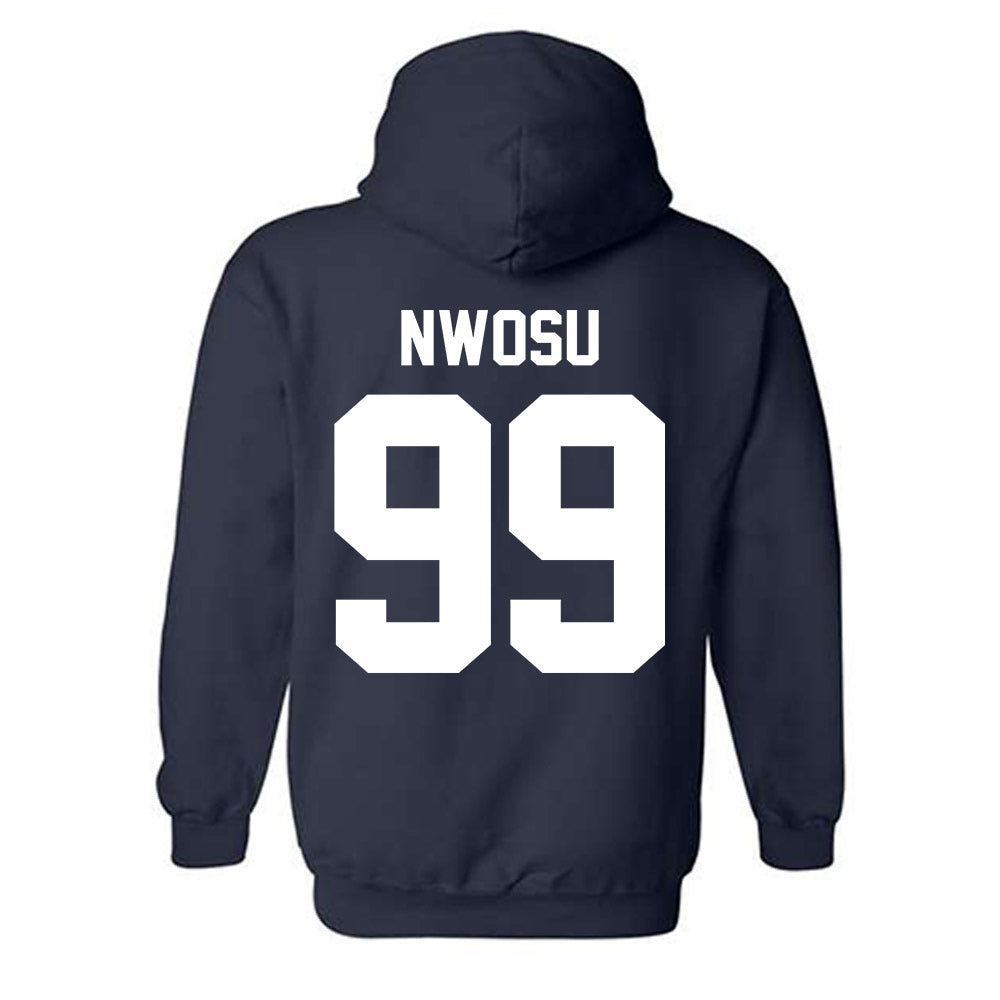 Penn State - NCAA Football : Gabriel Nwosu - Vintage Shersey Hooded Sweatshirt-1