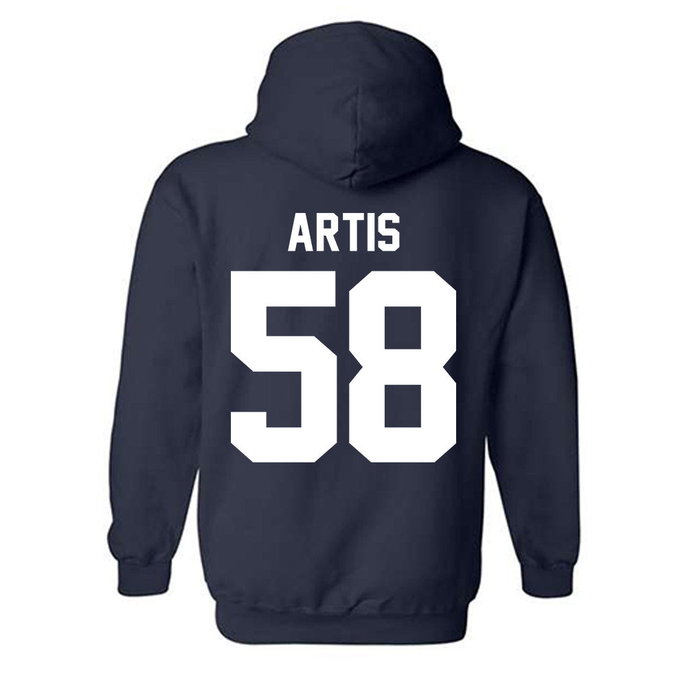 Penn State - NCAA Football : Kaleb Artis - Vintage Shersey Hooded Sweatshirt-1