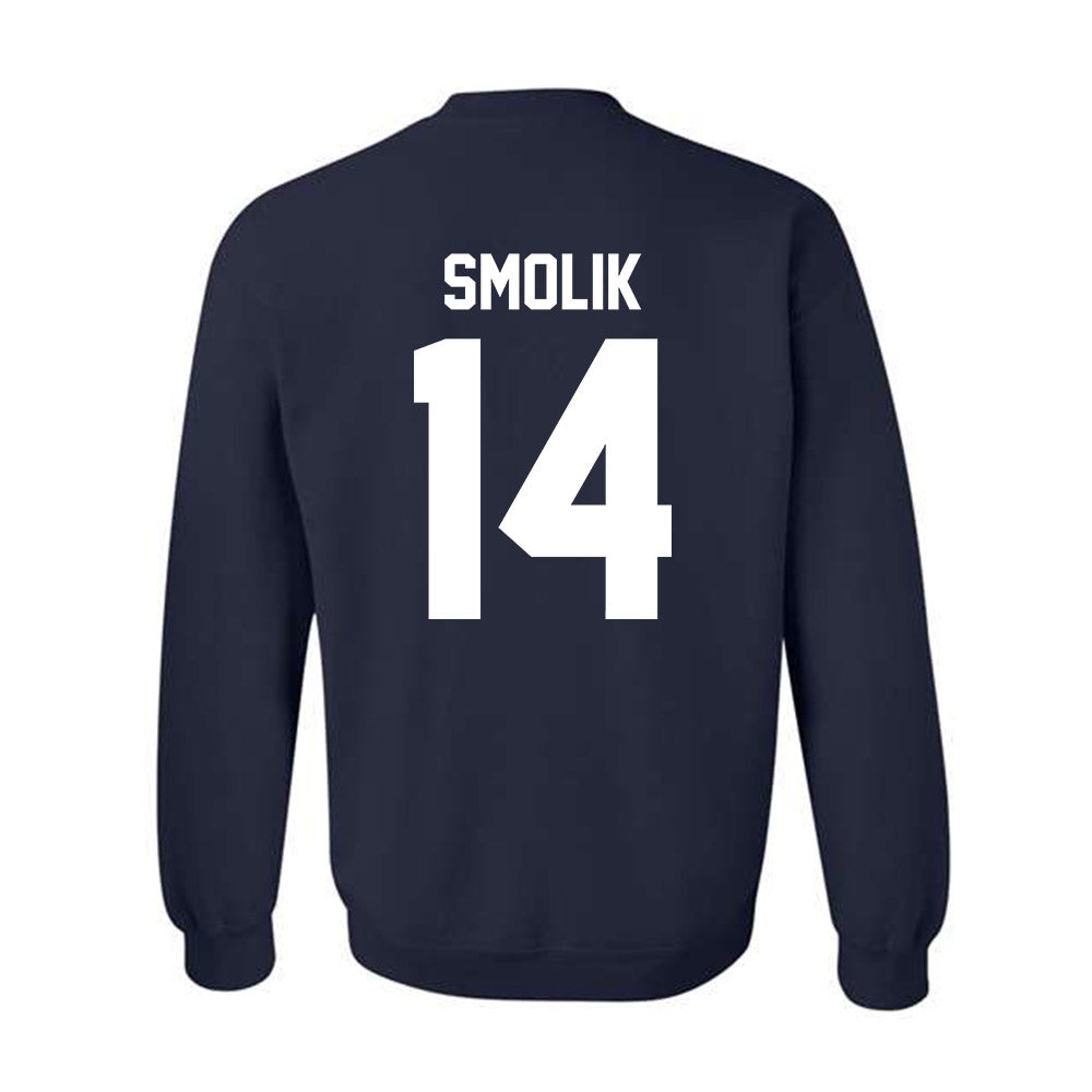 Penn State - NCAA Football : Jaxon Smolik - Vintage Shersey Crewneck Sweatshirt-1