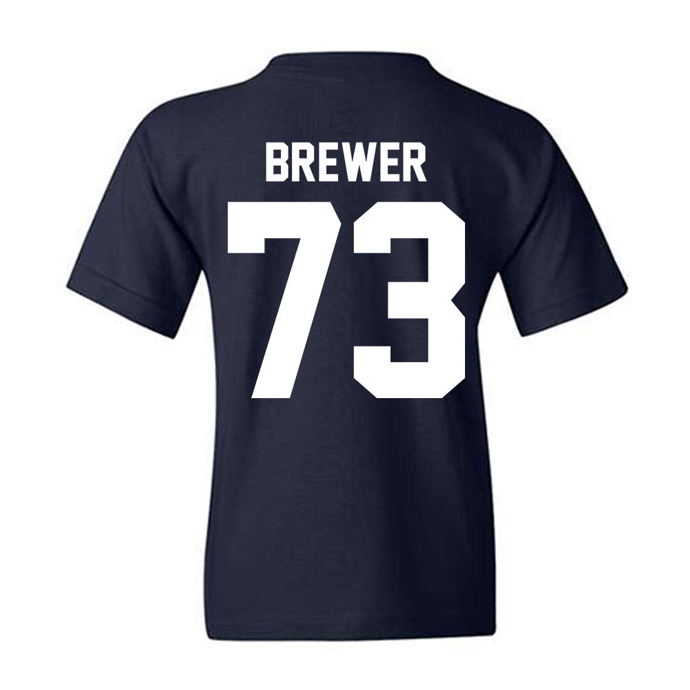 Penn State - NCAA Football : Caleb Brewer - Vintage Shersey Youth T-Shirt-1
