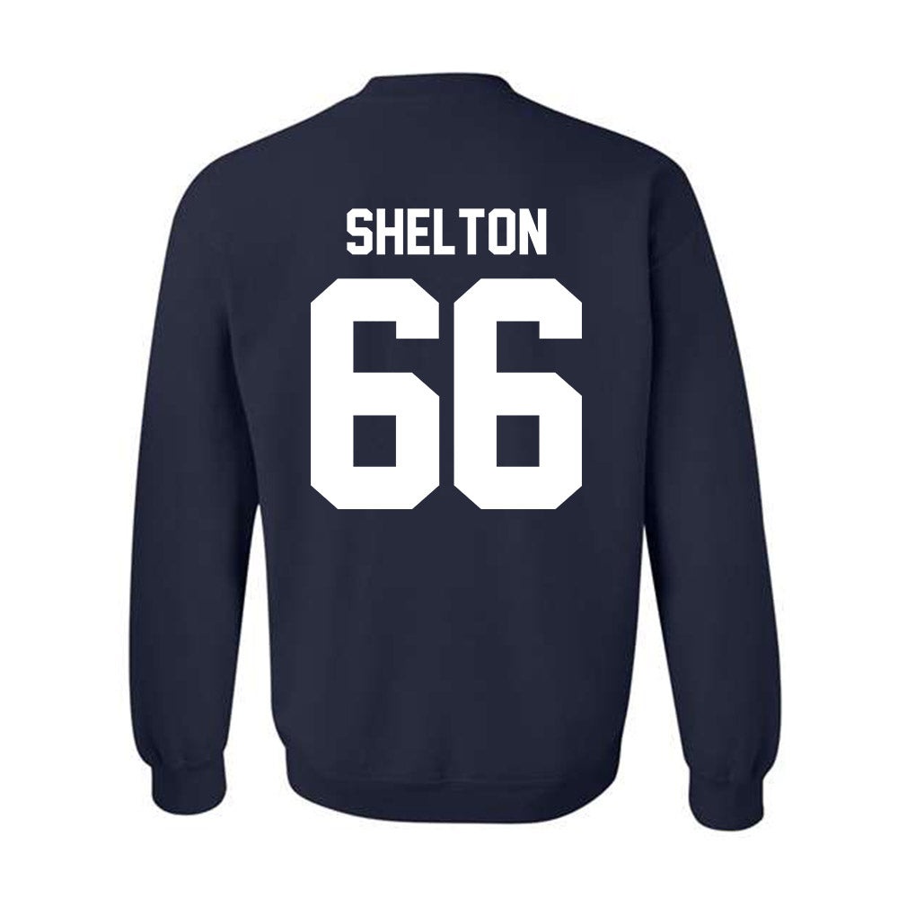 Penn State - NCAA Football : Drew Shelton - Vintage Shersey Crewneck Sweatshirt-1