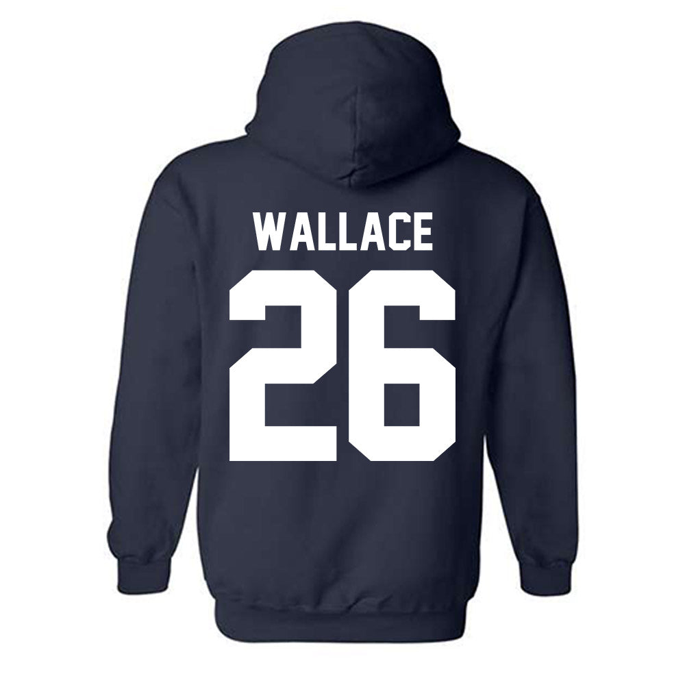 Penn State - NCAA Football : Cam Wallace - Vintage Shersey Hooded Sweatshirt-1