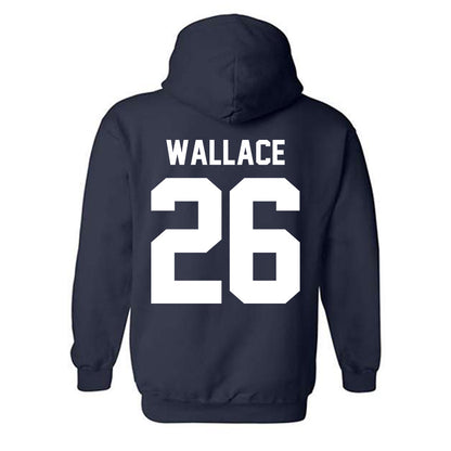 Penn State - NCAA Football : Cam Wallace - Vintage Shersey Hooded Sweatshirt-1