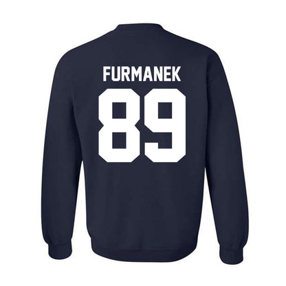 Penn State - NCAA Football : Finn Furmanek - Vintage Shersey Crewneck Sweatshirt-1