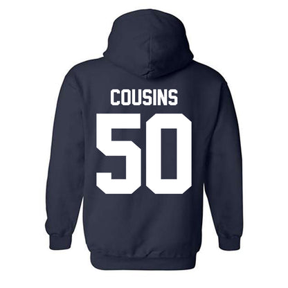 Penn State - NCAA Football : Cooper Cousins - Vintage Shersey Hooded Sweatshirt-1