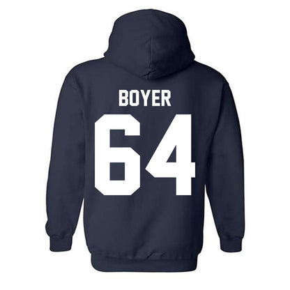 Penn State - NCAA Football : Eagan Boyer - Vintage Shersey Hooded Sweatshirt-1
