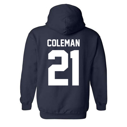 Penn State - NCAA Football : Jabree Coleman - Vintage Shersey Hooded Sweatshirt-1
