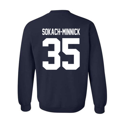 Penn State - NCAA Football : Blaise Sokach-Minnick - Vintage Shersey Crewneck Sweatshirt-1