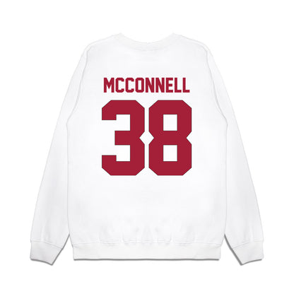 Indiana - NCAA Football : Kaden McConnell - Vintage Helmet Premium Crewneck Sweatshirt-1