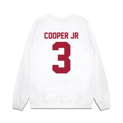 Indiana - NCAA Football : Omar Cooper Jr - Vintage Helmet Premium Crewneck Sweatshirt-1