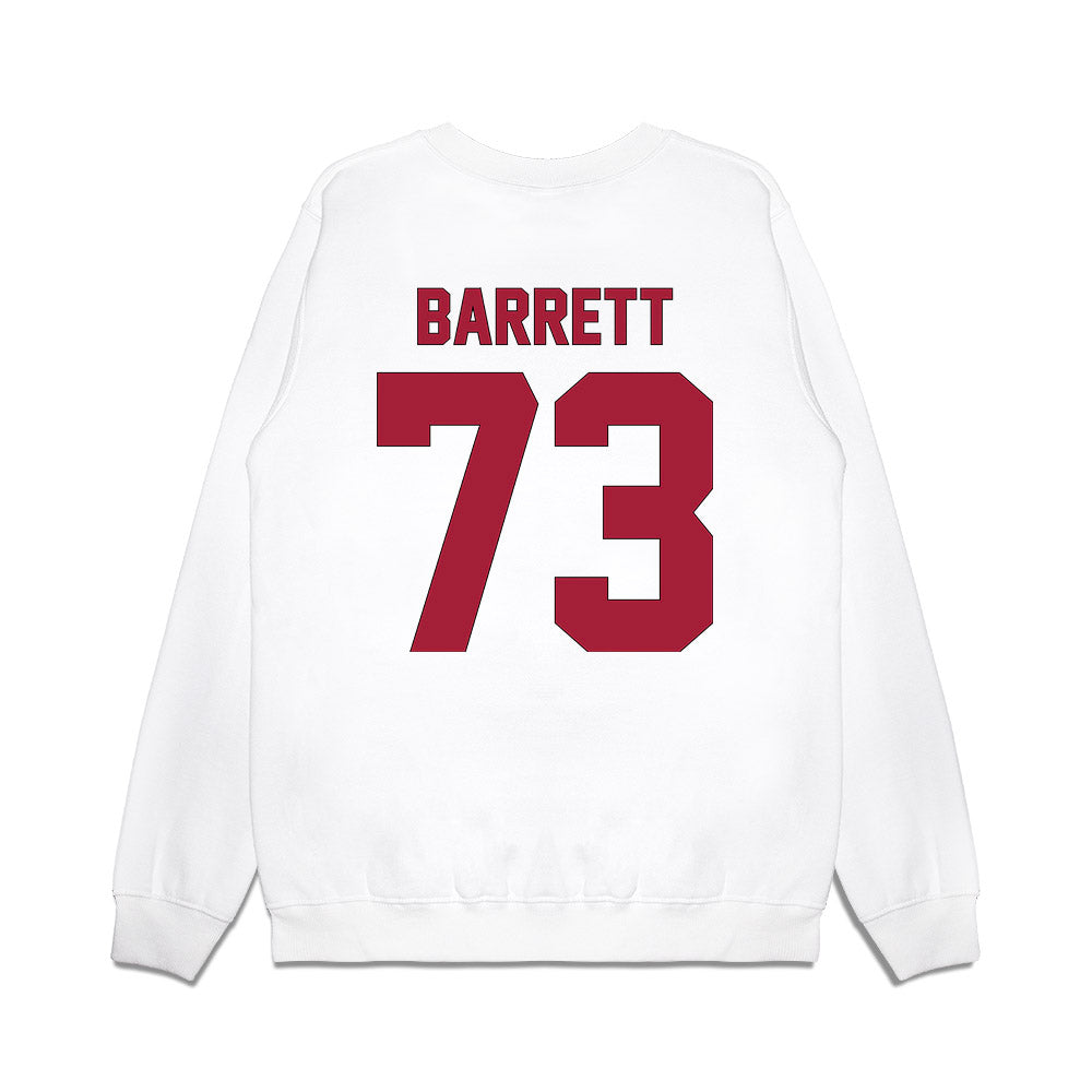Indiana - NCAA Football : Austin Barrett - Vintage Helmet Premium Crewneck Sweatshirt-1