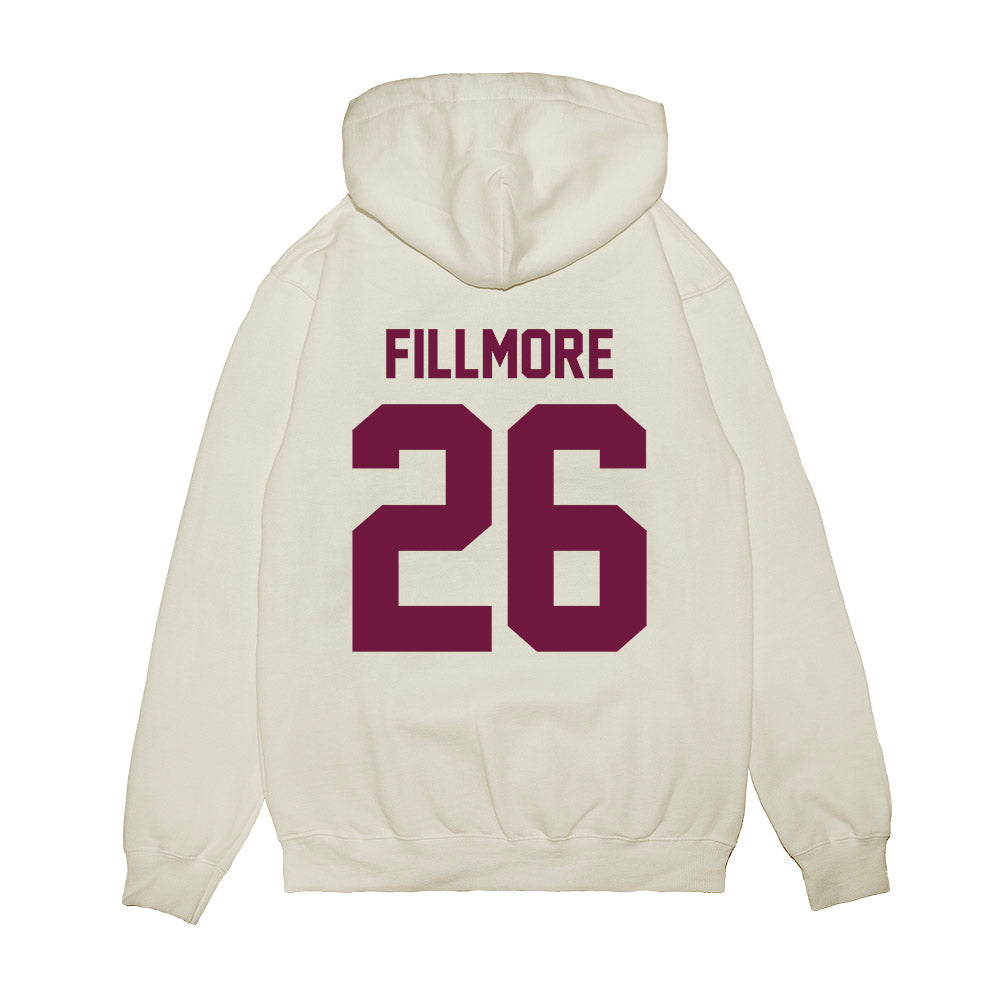 Texas A&M - NCAA Football : Dashawn Fillmore - Vintage Helmet Premium Hooded Sweatshirt-1
