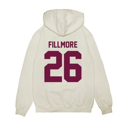 Texas A&M - NCAA Football : Dashawn Fillmore - Vintage Helmet Premium Hooded Sweatshirt-1