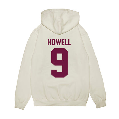 Texas A&M - NCAA Football : Cashius Howell - Vintage Helmet Premium Hooded Sweatshirt-1