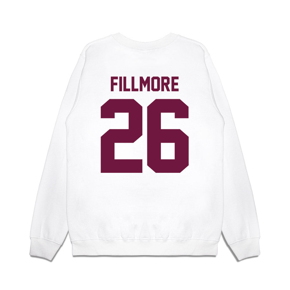 Texas A&M - NCAA Football : Dashawn Fillmore - Vintage Helmet Premium Crewneck Sweatshirt-1