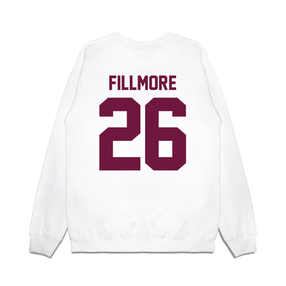 Texas A&M - NCAA Football : Dashawn Fillmore - Vintage Helmet Premium Crewneck Sweatshirt-1