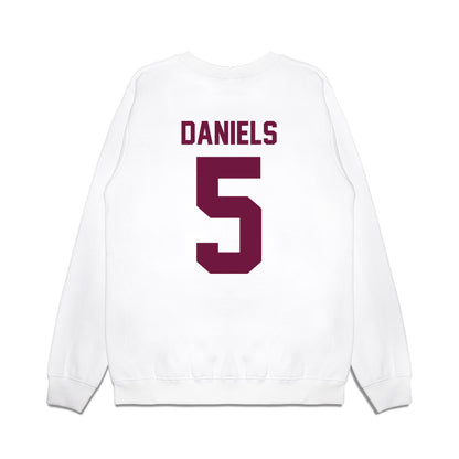 Texas A&M - NCAA Football : Amari Daniels - Vintage Helmet Premium Crewneck Sweatshirt-1