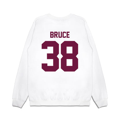 Texas A&M - NCAA Football : Benjamin Bruce - Vintage Helmet Premium Crewneck Sweatshirt-1