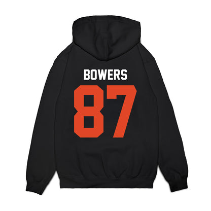 Oregon State - NCAA Football : Jackson Bowers - Vintage Helmet Premium Hooded Sweatshirt-1
