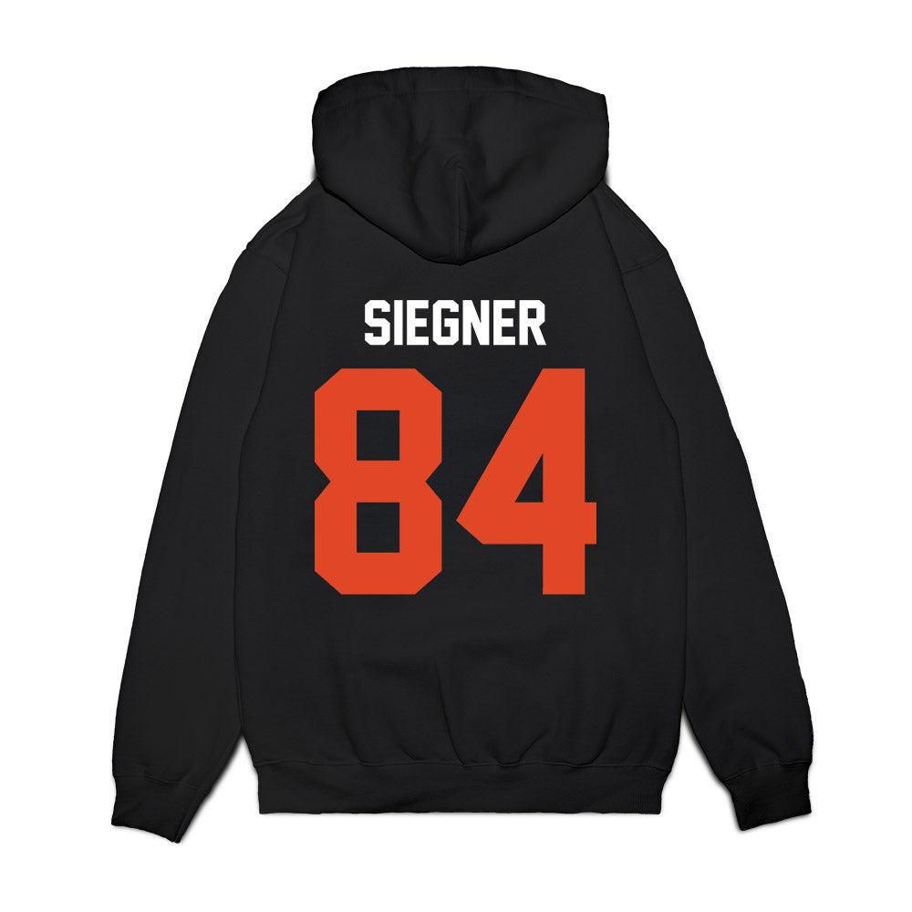 Oregon State - NCAA Football : Cody Siegner - Vintage Helmet Premium Hooded Sweatshirt-1