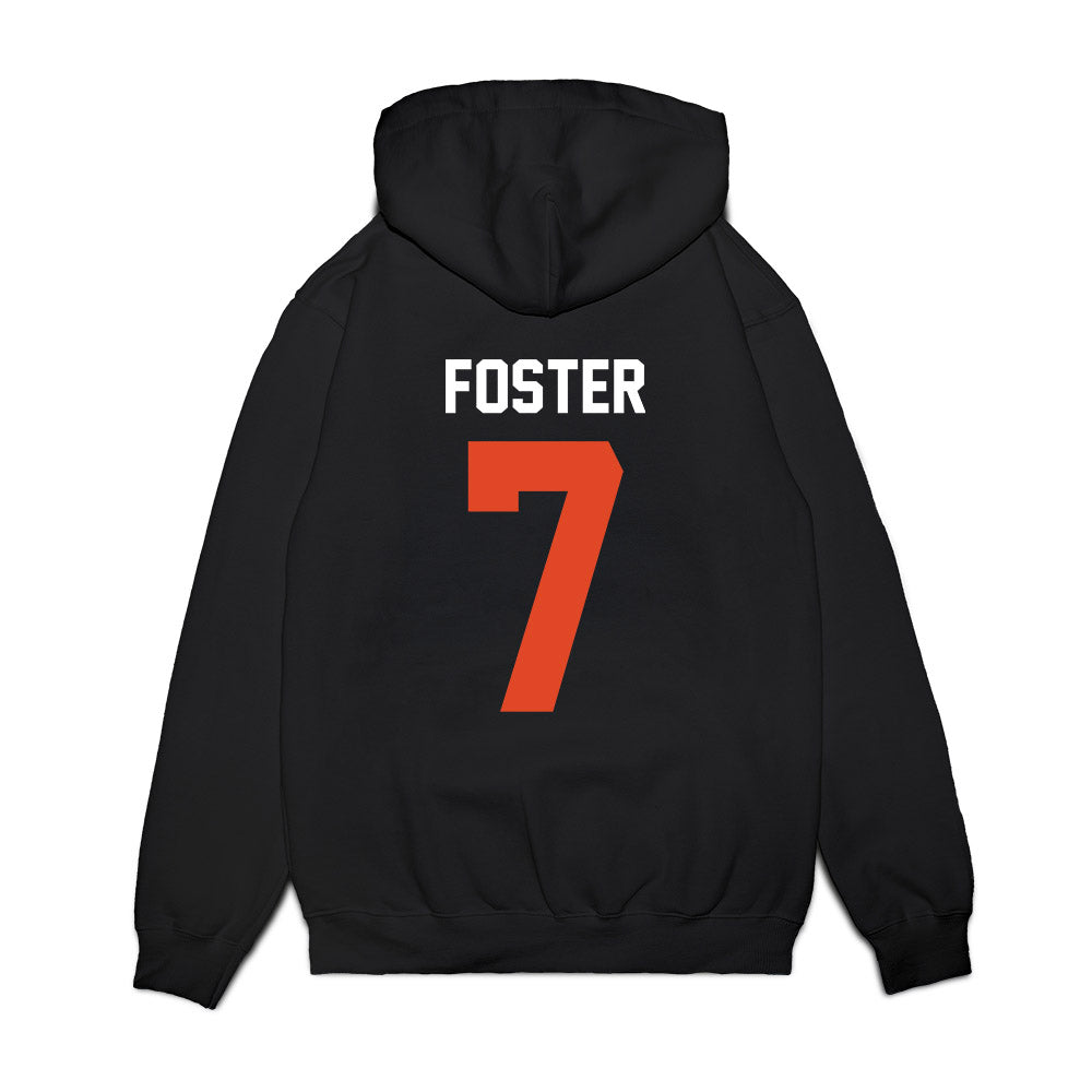 Oregon State - NCAA Football : Dexter Foster - Vintage Helmet Premium Hooded Sweatshirt-1