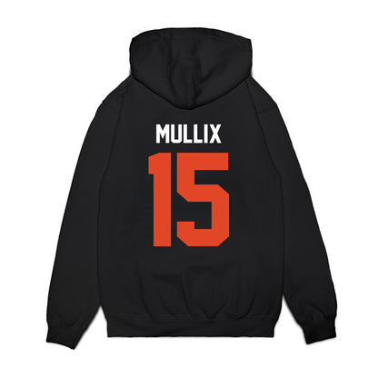 Oregon State - NCAA Football : Tahjae Mullix - Vintage Helmet Premium Hooded Sweatshirt-1