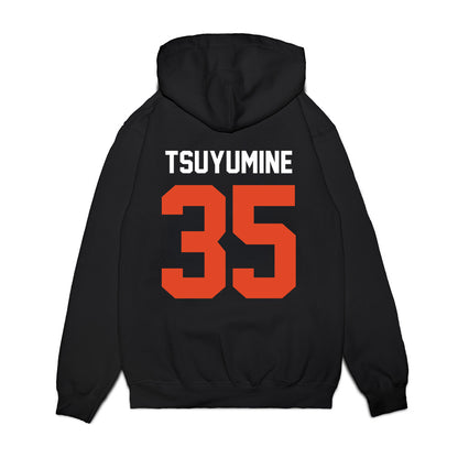 Oregon State - NCAA Football : Tetsuta Tsuyumine - Vintage Helmet Premium Hooded Sweatshirt-1