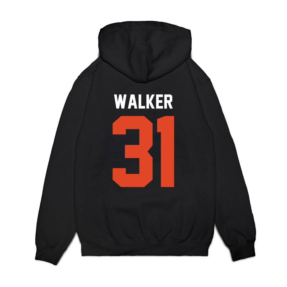 Oregon State - NCAA Football : Max Walker - Vintage Helmet Premium Hooded Sweatshirt-1