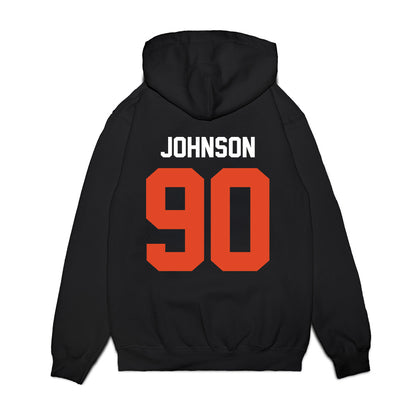 Oregon State - NCAA Football : Jojo Johnson - Vintage Helmet Premium Hooded Sweatshirt-1