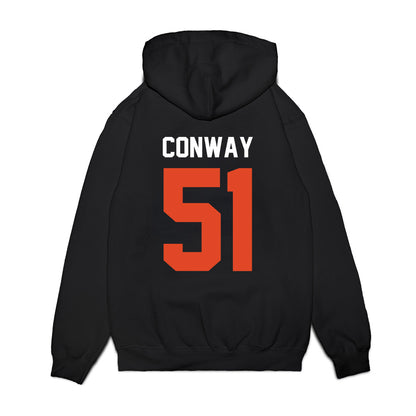 Oregon State - NCAA Football : Maddox Conway - Vintage Helmet Premium Hooded Sweatshirt-1
