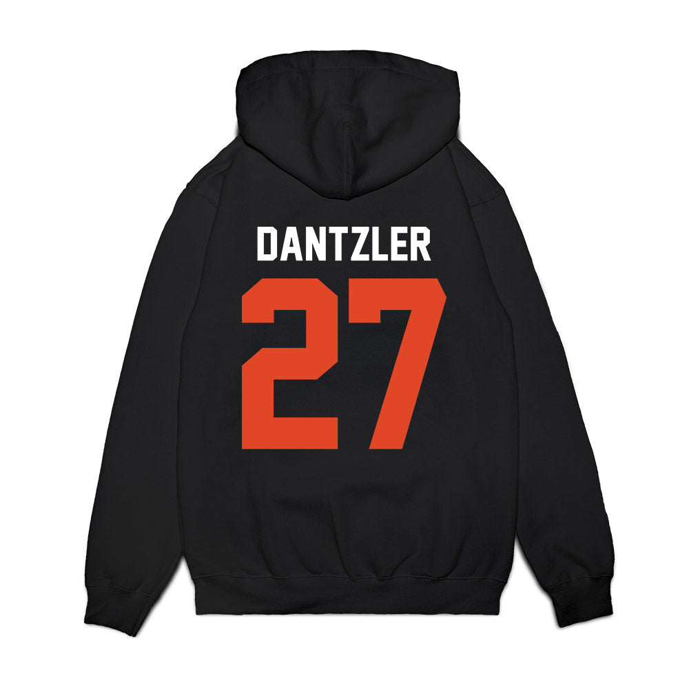 Oregon State - NCAA Football : Bleu Dantzler - Vintage Helmet Premium Hooded Sweatshirt-1