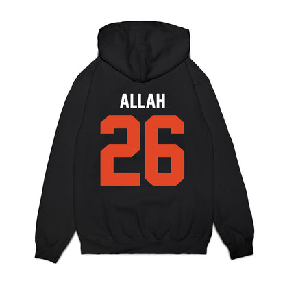 Oregon State - NCAA Football : Salahadin Allah - Vintage Helmet Premium Hooded Sweatshirt-1