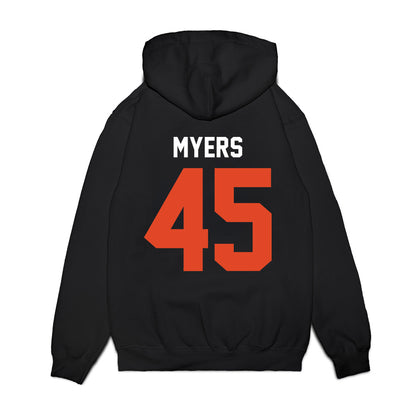 Oregon State - NCAA Football : Jesse Myers - Vintage Helmet Premium Hooded Sweatshirt-1