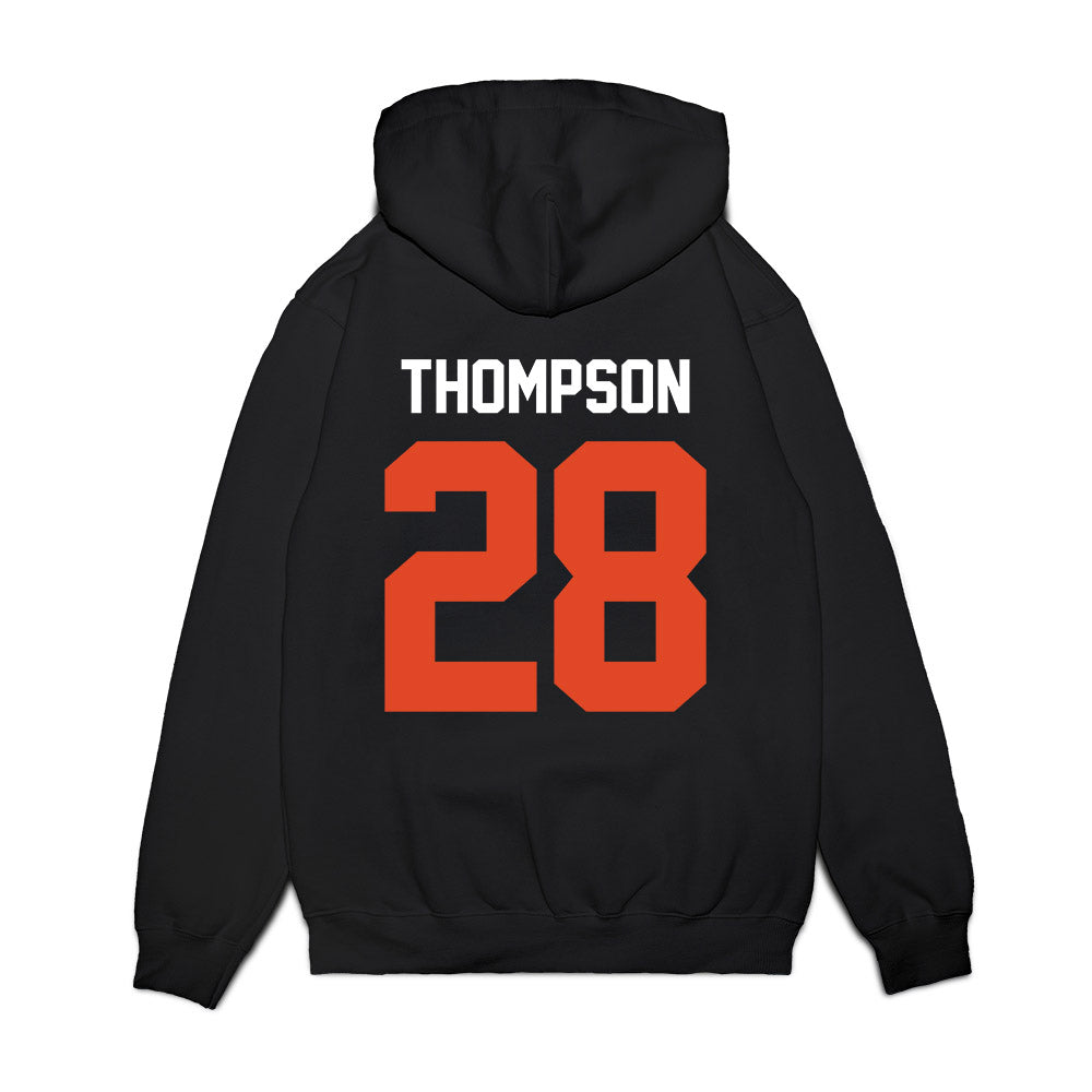 Oregon State - NCAA Football : Blake Thompson - Vintage Helmet Premium Hooded Sweatshirt-1