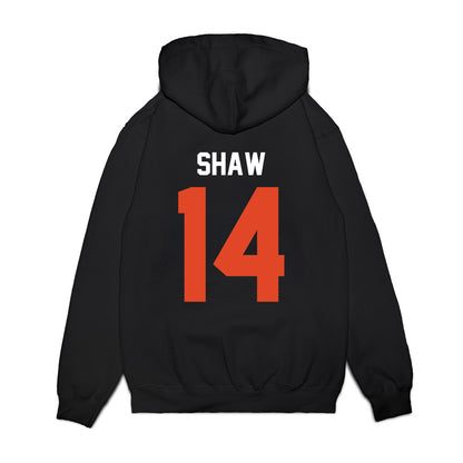Oregon State - NCAA Football : Kord Shaw - Vintage Helmet Premium Hooded Sweatshirt-1