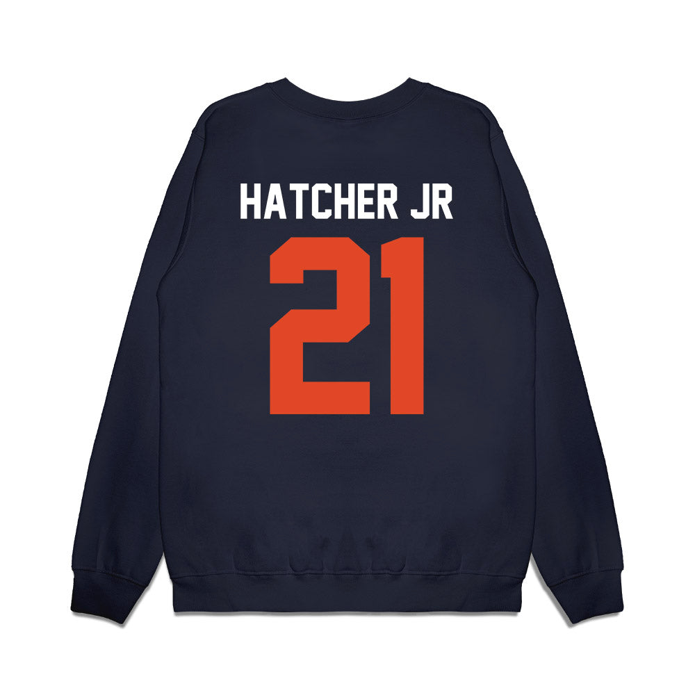 Oregon State - NCAA Football : Cornell Hatcher Jr - Vintage Helmet Premium Crewneck Sweatshirt-1