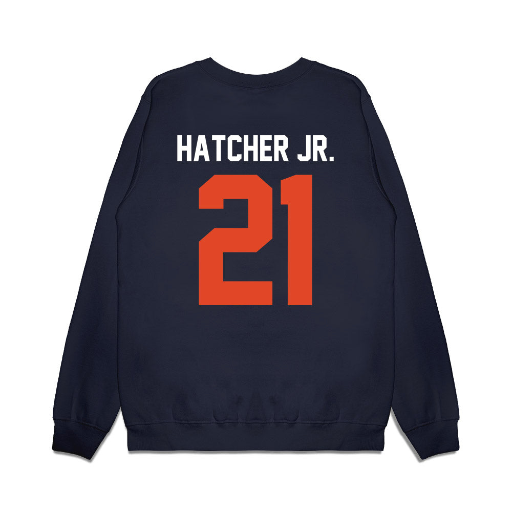 Oregon State - NCAA Football : Cornell Hatcher Jr. - Vintage Helmet Premium Crewneck Sweatshirt-1