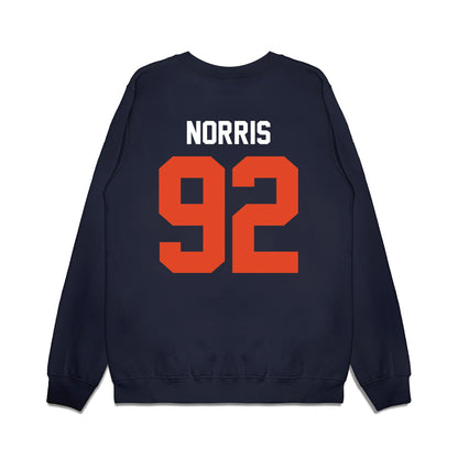 Oregon State - NCAA Football : Nick Norris - Vintage Helmet Premium Crewneck Sweatshirt-1