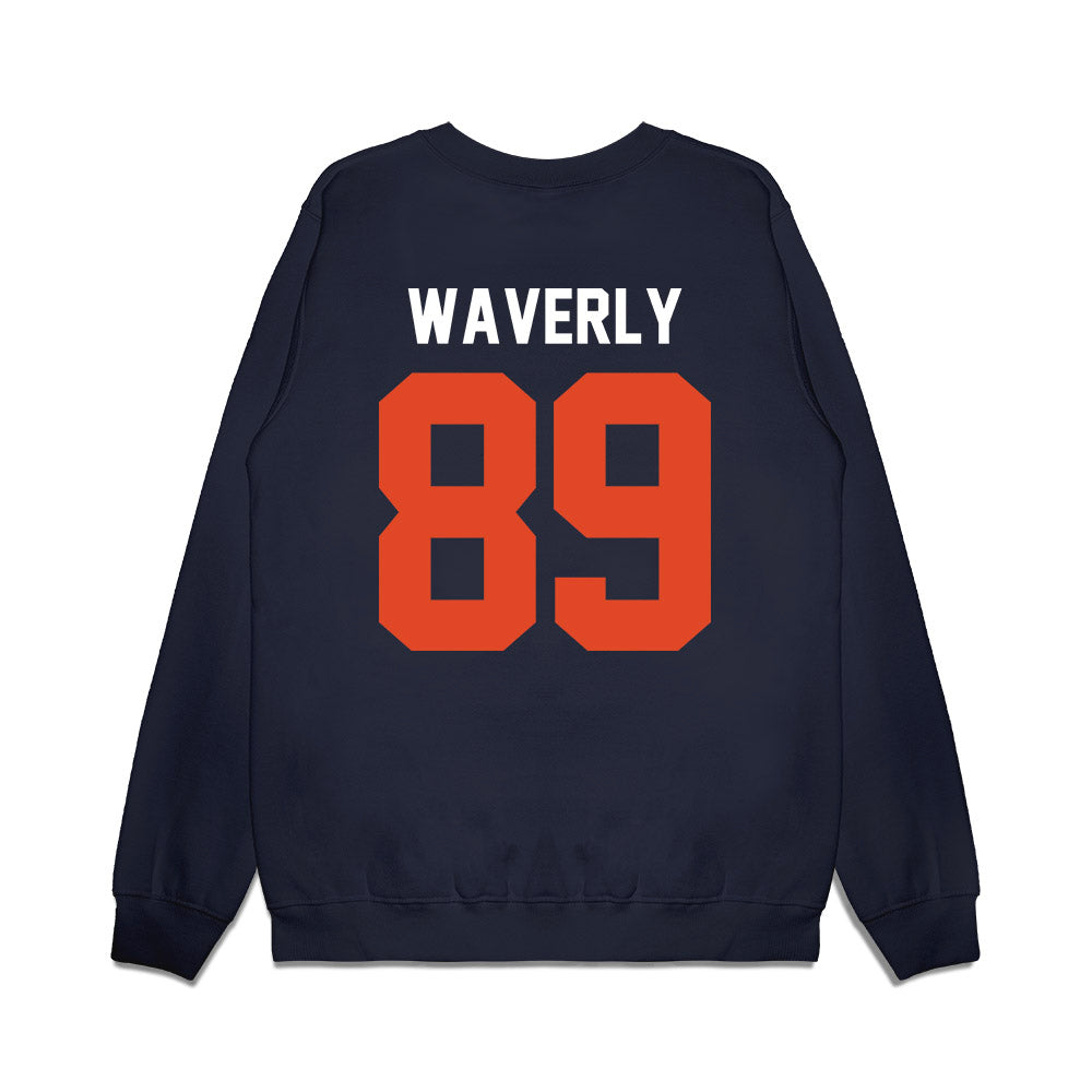 Oregon State - NCAA Football : T'Andre Waverly - Vintage Helmet Premium Crewneck Sweatshirt-1