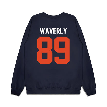 Oregon State - NCAA Football : T'Andre Waverly - Vintage Helmet Premium Crewneck Sweatshirt-1