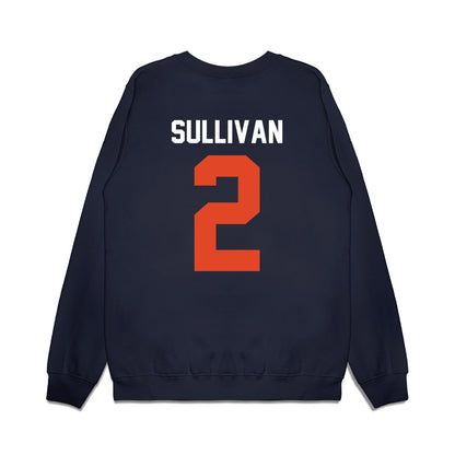 Oregon State - NCAA Football : Aiden Sullivan - Vintage Helmet Premium Crewneck Sweatshirt-1