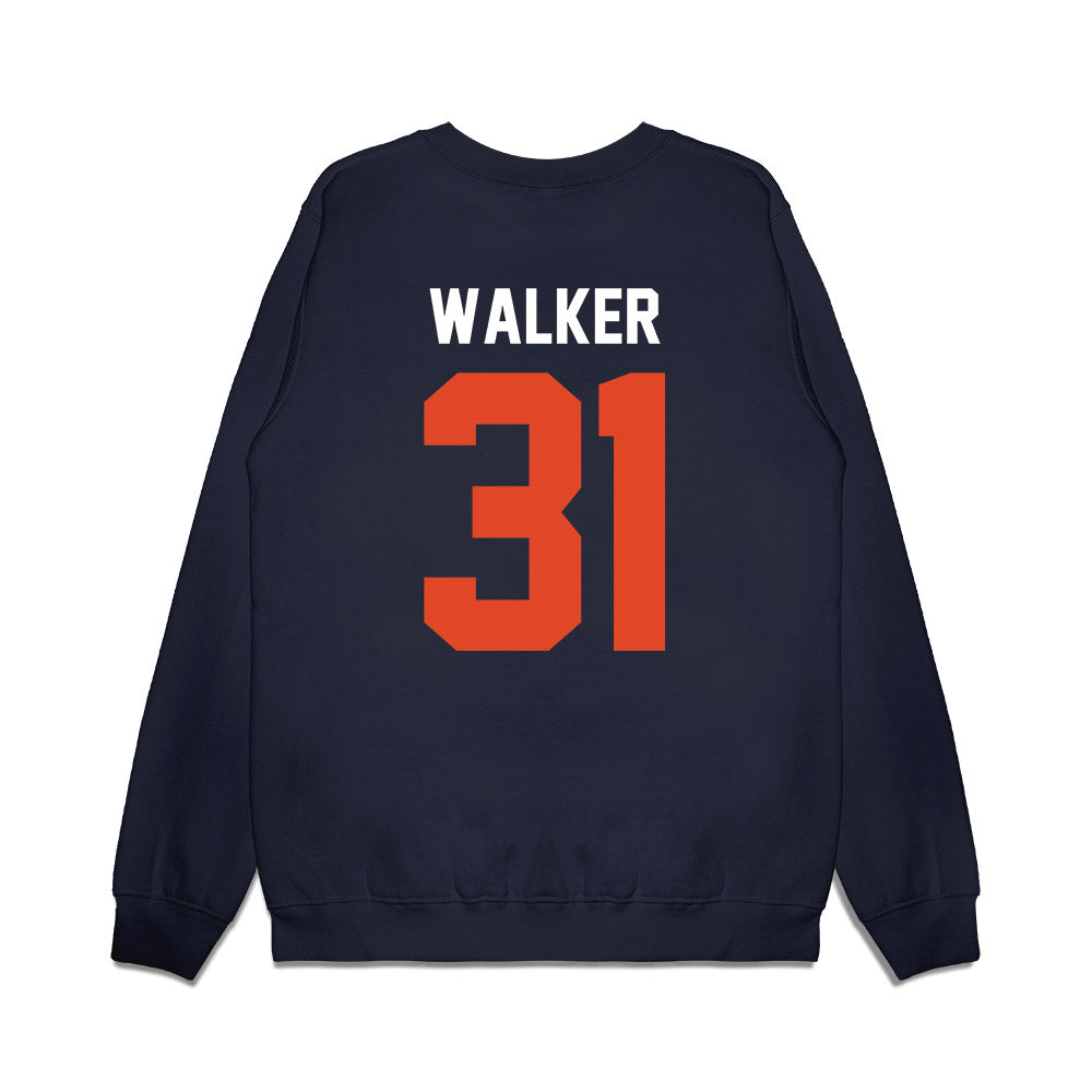 Oregon State - NCAA Football : Max Walker - Vintage Helmet Premium Crewneck Sweatshirt-1