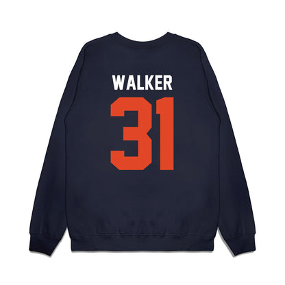 Oregon State - NCAA Football : Max Walker - Vintage Helmet Premium Crewneck Sweatshirt-1