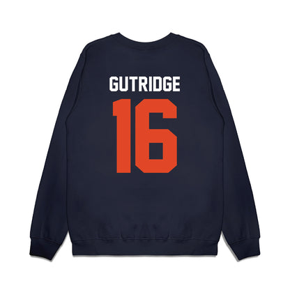 Oregon State - NCAA Football : Kallen Gutridge - Vintage Helmet Premium Crewneck Sweatshirt-1
