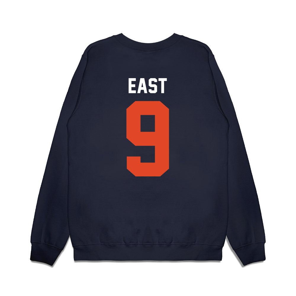Oregon State - NCAA Football : Jamai East - Vintage Helmet Premium Crewneck Sweatshirt-1